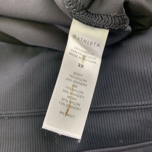 Athleta Venice Jogger High Rise Pant Black Pull On Pockets 597888 Womens Plus 3X - Picture 12 of 16